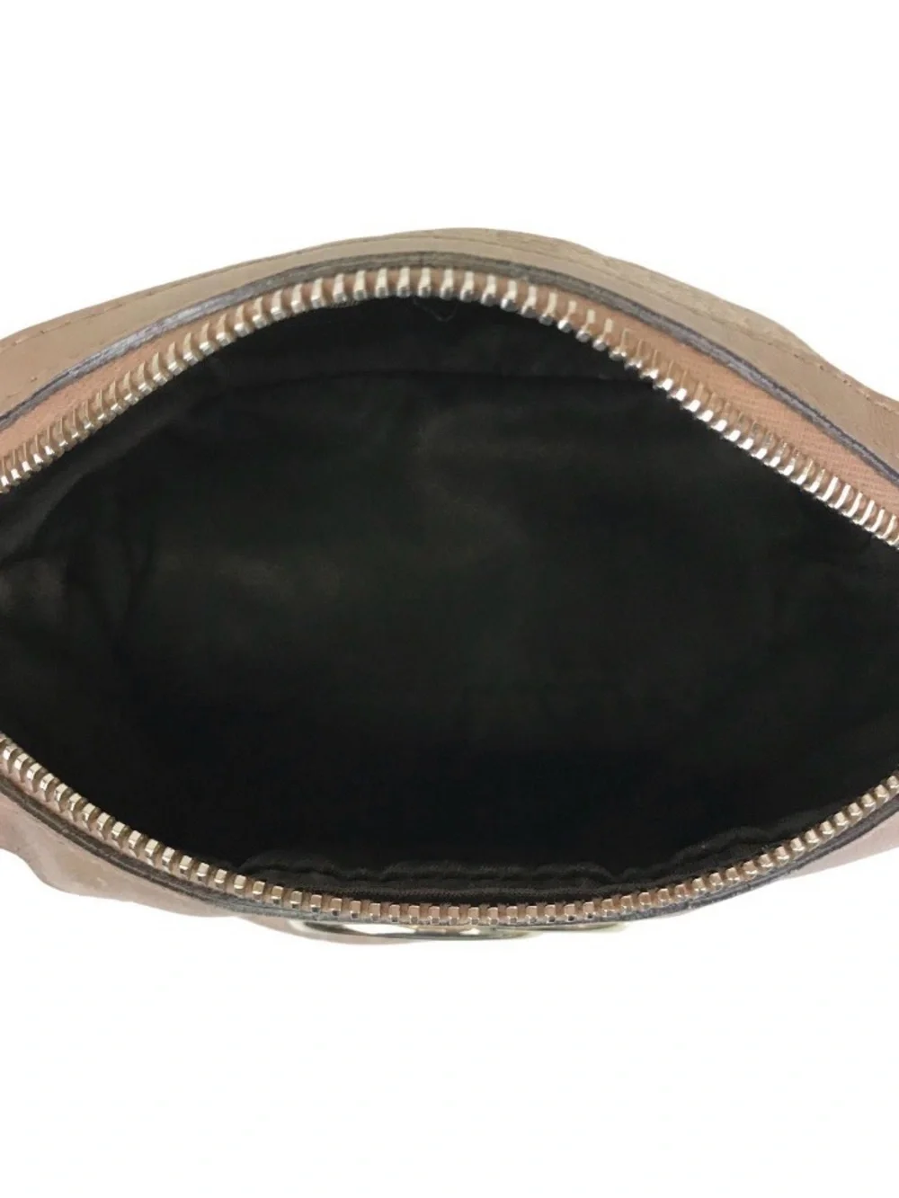 Gucci Metallic Rose Gold GG Embossed Cosmetic Pouch - Picture 6 of 8